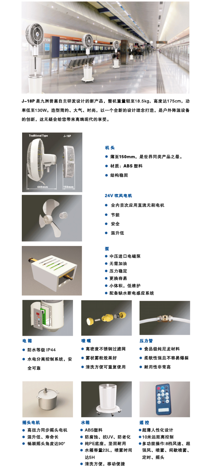 霧化風機